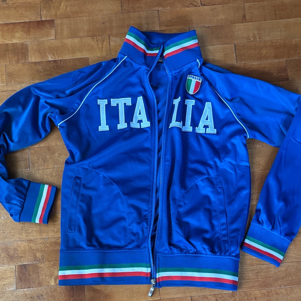 Blue Italia Track Jacket - EUC